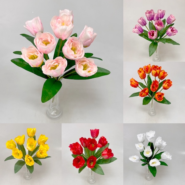 Tulipán x9  43cm  24/144