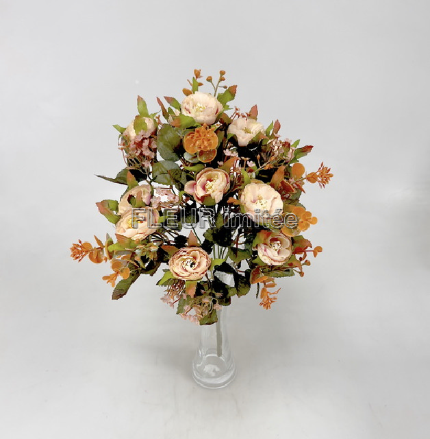 Kytice drobné květy x13 47cm