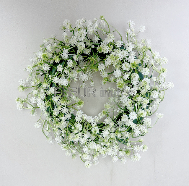 Věnec gypsophila 30cm 12/72